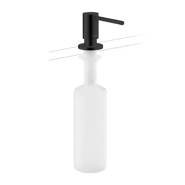 Gyors kiszállítás Axor Uno - Mosószeradagoló, 500 ml, matt fekete 42818670