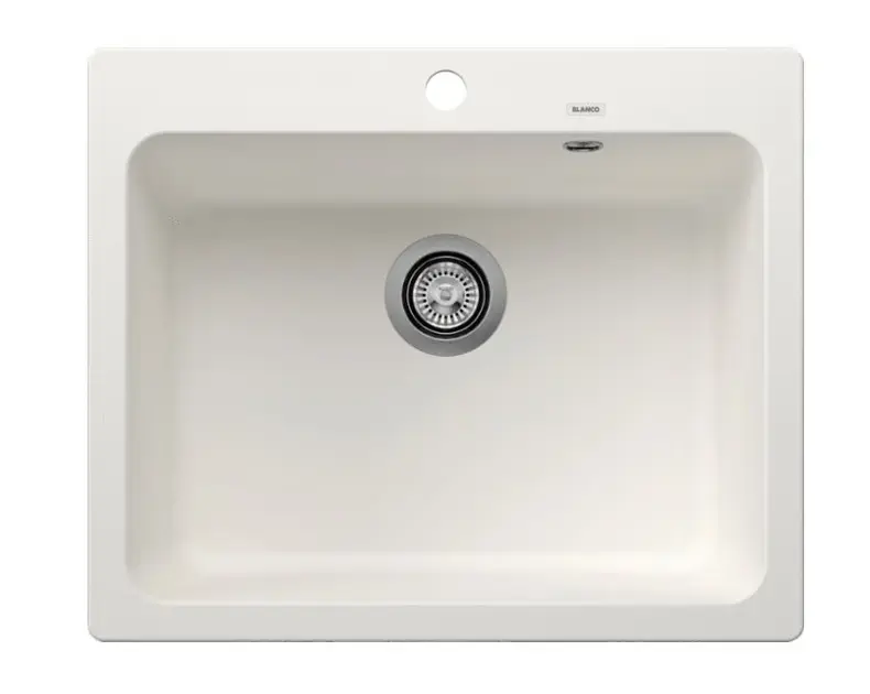 Outlet Blanco Naya 6 - Silgranit mosogató, 615x510 mm, fehér 519641
