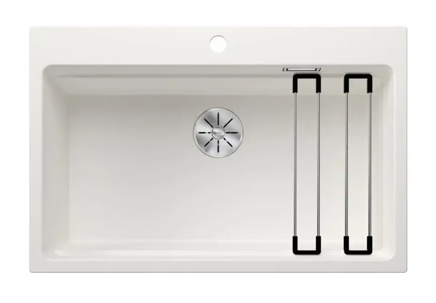 Blanco Etagon 8 - Silgranit mosogató, 780x510 mm, tartozékokkal, InFino, fehér 525191 Expressz kézbesítés