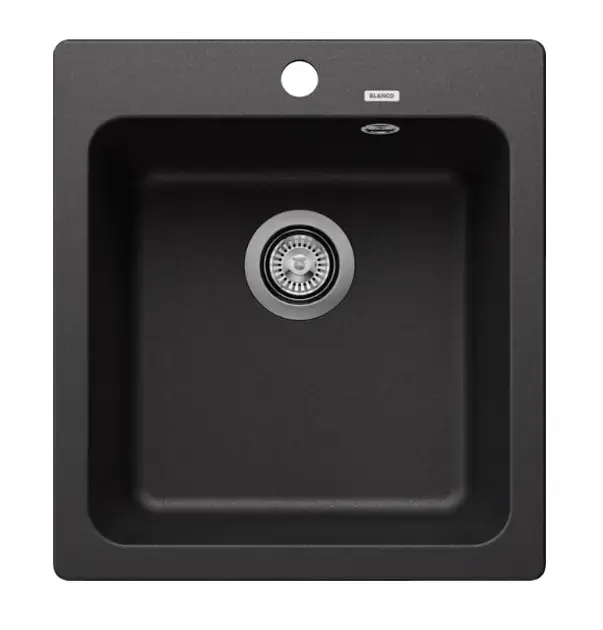 Árcsökkenés Blanco Naya 45 - Silgranit mosogató, 510x465 mm, antracit 525222
