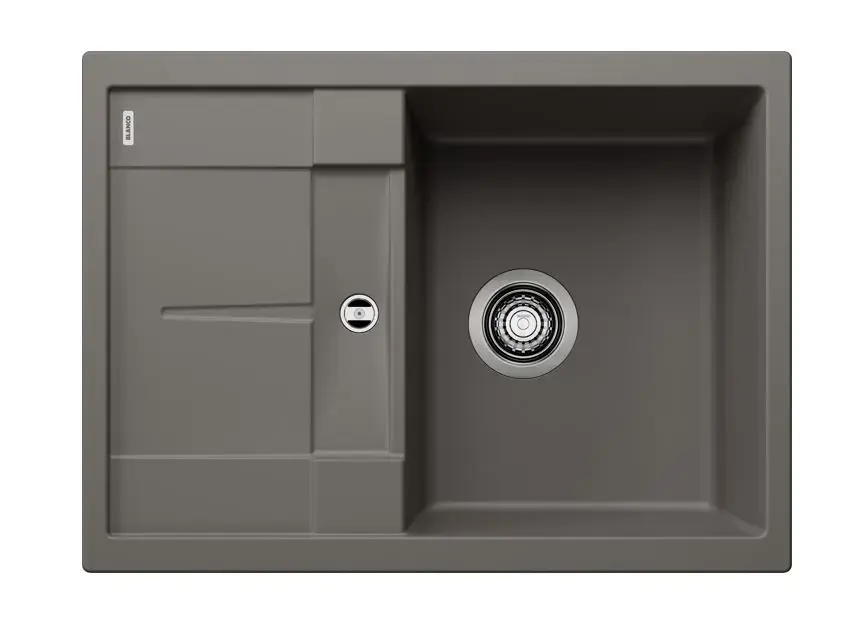 Alacsony ár Blanco Metra 45 - Silgranit mosogató, 680x500 mm, szürke 527286