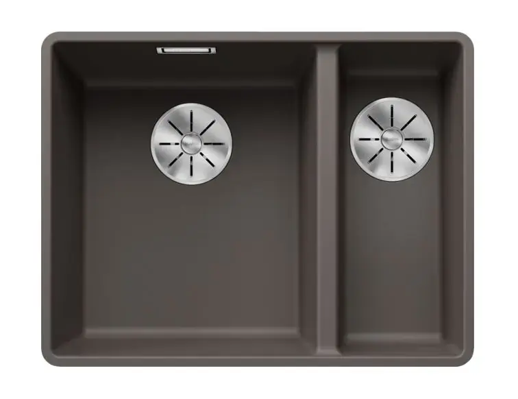 Blanco Subline 340/160 - Silgranit mosogató, 552x427 mm, mosogató balra, InFino, szürke 527344 Vedd meg most
