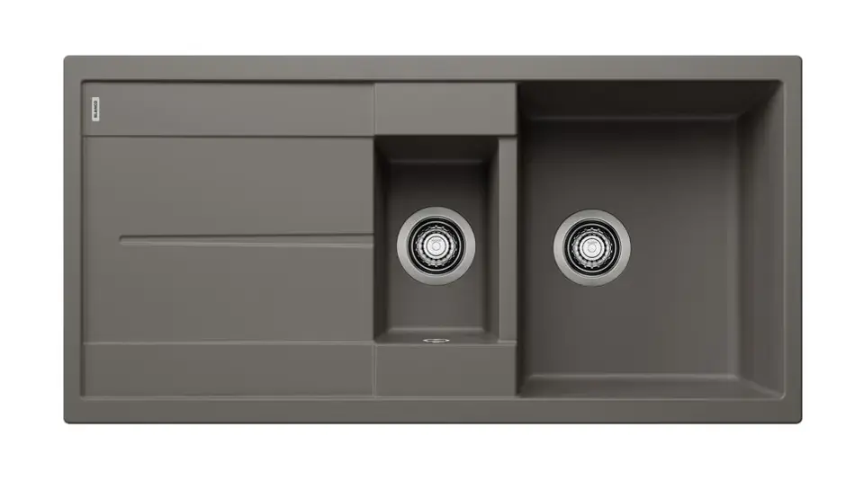 Blanco Metra 6 - Silgranit mosogató, 1000x500 mm, szürke 527300 Olcsóbb