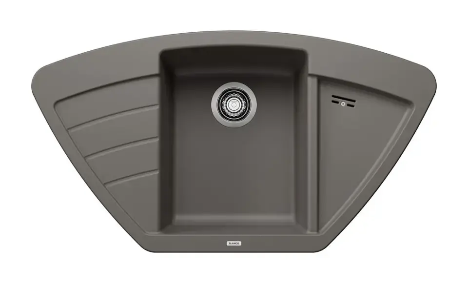 Különleges ajánlat Blanco Zia 9 - Silgranit mosogató, 930x510 mm, szürke 527395