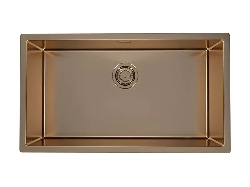 Korlátozott ajánlat Alveus Quadrix Monarch - Mosogató 790x450 mm, réz 1122729