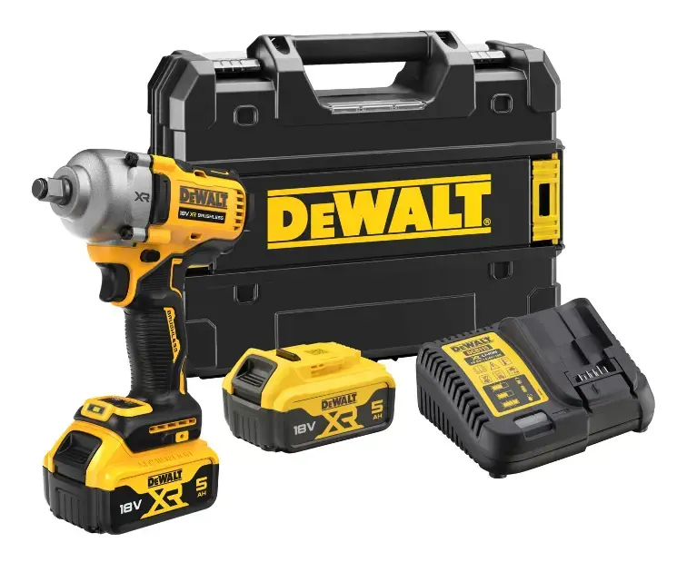 Árengedmény DeWALT - 18V AKU ütvecsavarozó, 2x 5.0 Ah XR, töltő DCF891P2T