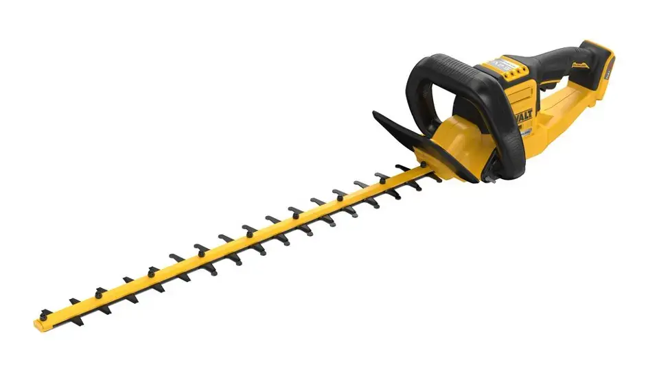 DeWALT - 54V AKU sövénynyíró, akkumulátor és töltő nélkül DCMHT573N Biztonságos vásárlás