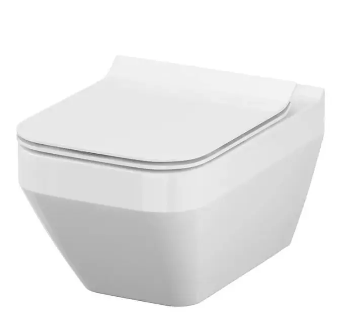 Cersanit Crea - Függő WC SoftClose ülőkével, CleanOn, fehér S701-213 Szuper akció
