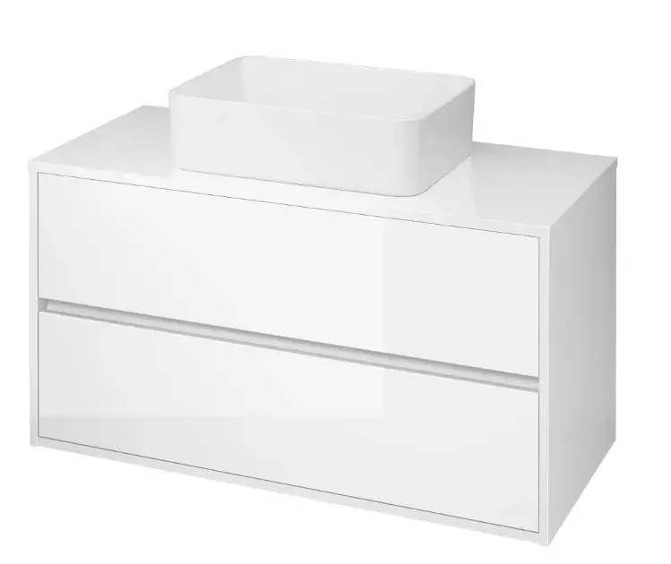 Cersanit Crea - Mosdószekrény, 53x100x45 cm, 2 fiókos, fehér S924-006 Exkluzív ajánlat