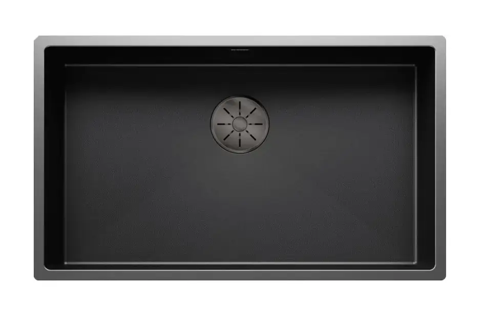 Olcsó Blanco Claron 700 - Mosogató, 70x40 cm, InFino, sötét acél 527835