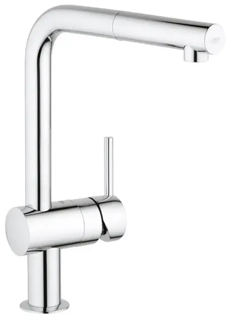 Grohe Minta - Mosdókagyló-keverő kihúzható kifolyóval, króm 32168000 Biztonságos fizetés