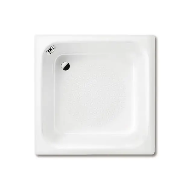 Újdonság Kaldewei Advantage - Négyzet alakú zuhanytálca Sanidusch 495, 800 x 800 x 250 mm, fehér - zuhanytálca, csúszásgátló, Perl-Effekt, polisztirol tartó nélkül 332030003001