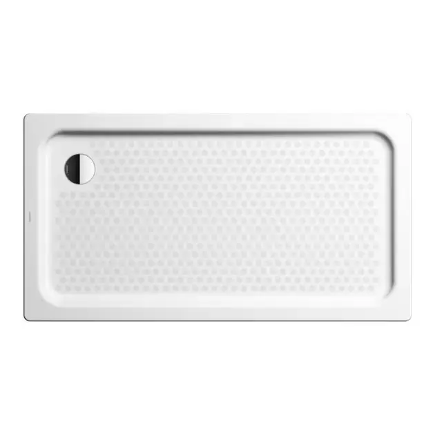 Prémium Kaldewei Ambiente - Zuhanytálca Duschplan XXL 425-2, 750x1400 mm, teljes felületű csúszásgátló, Perl-Effekt, polisztirol tartóval, fehér színű 432535043001