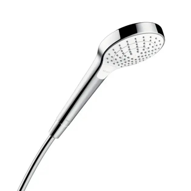Hansgrohe Croma Select S - Zuhanyfej Vario, 3 fúvóka, EcoSmart, fehér/króm 26803400 Vedd meg online