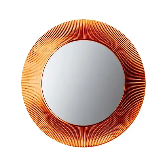 Ne maradj le Laufen Kartell - Keretes tükör, 780 mm átmérőjű, narancssárga színű H3863310820001